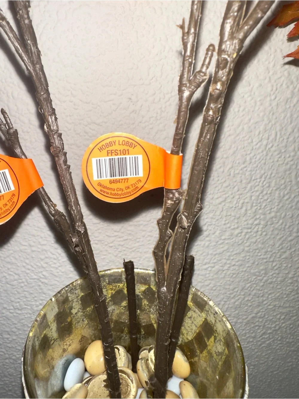 Hobby Lobby Fall Maple Leaf Stems